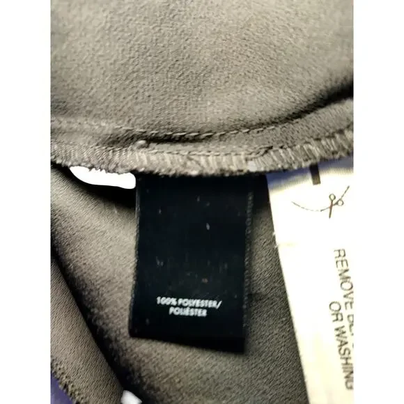 Ann Taylor Women Cascading Ruffle Short sleeve Blouse Black Size Small - Image 13