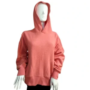 SO Women Pullover Hooded Pink Sweatshirt Size Small