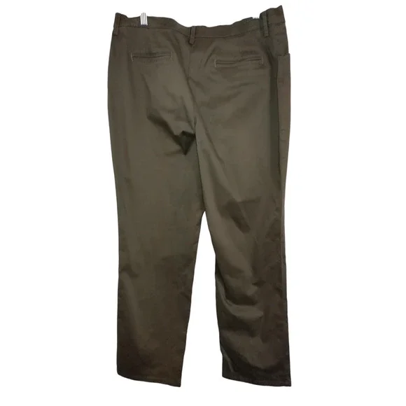 Lee Mens All Day Pant Straight Leg Relaxed Fit Pants Tan Size 14 - Image 3
