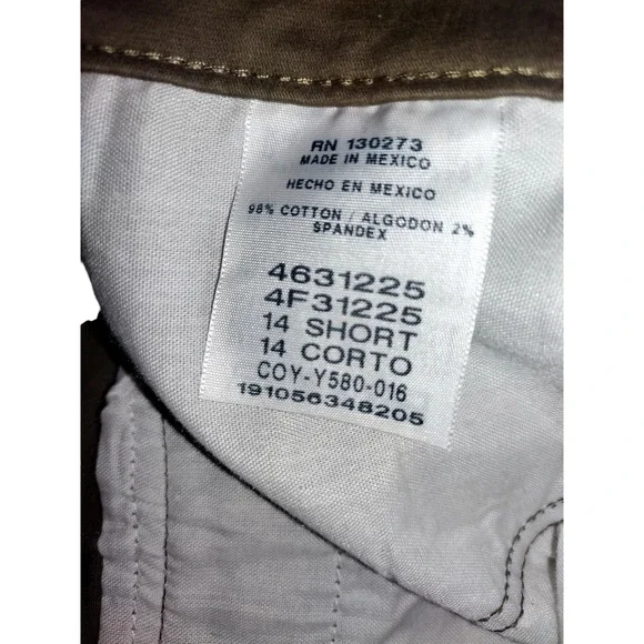 Lee Mens All Day Pant Straight Leg Relaxed Fit Pants Tan Size 14 - Image 4