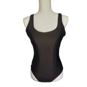 Speedo Women One-Piece Swimsuit Sleeveless Cross Back Black Size 12