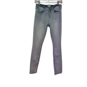 Mudd Womens Skinny Fit Jeans Zip Closure 5 Pockets Denim Light Wash Blue Size 9