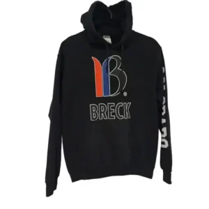 Gildan Men Breckenridge Colorado Kangaroo Pocket Black Hoodie Sweatshirt Size Small