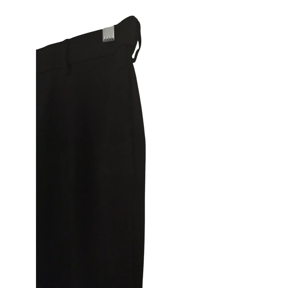 Unbranded Dress Pants Straight Leg Flat Front Trousers Black Womens Size 12R - Image 8