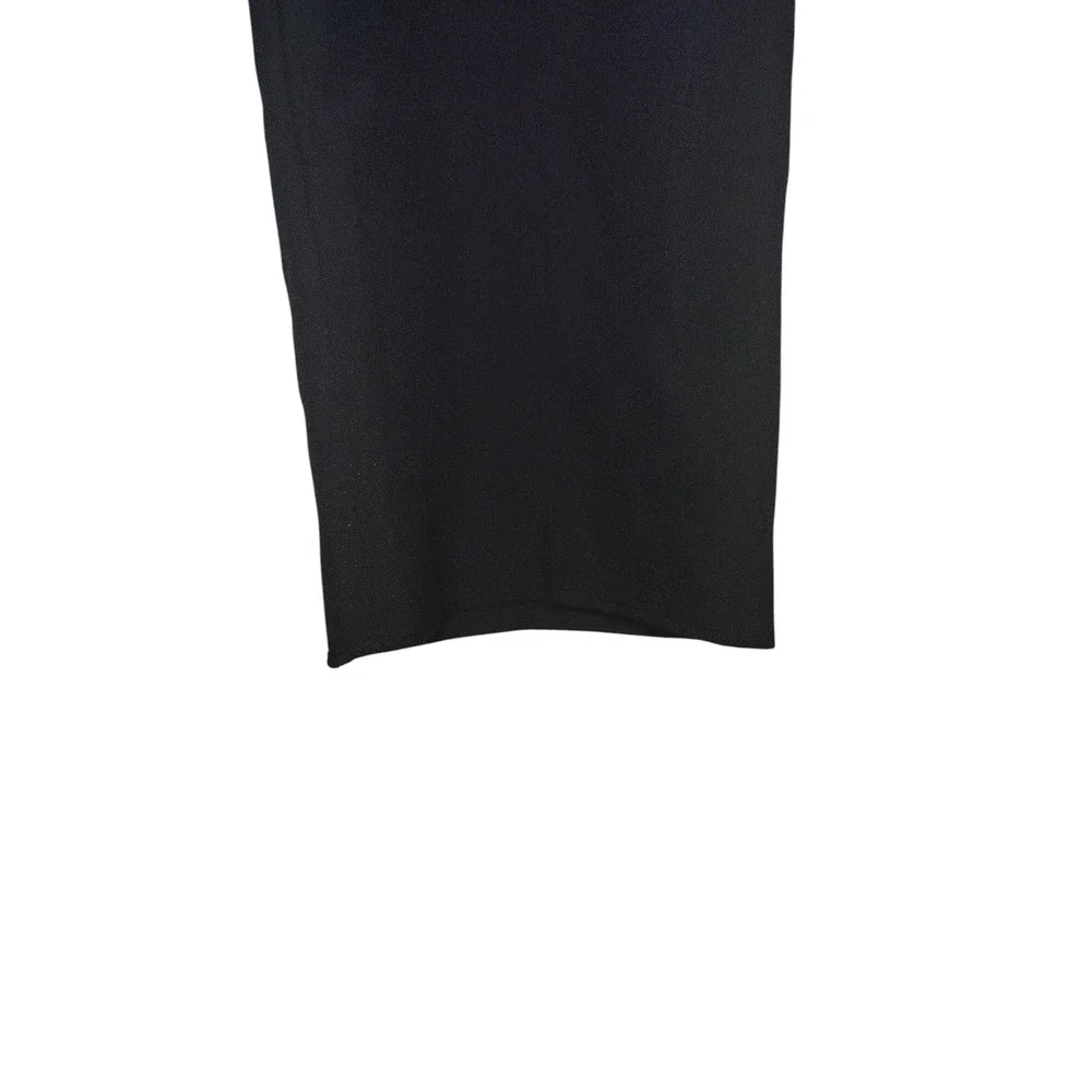 Unbranded Dress Pants Straight Leg Flat Front Trousers Black Womens Size 12R - Image 4