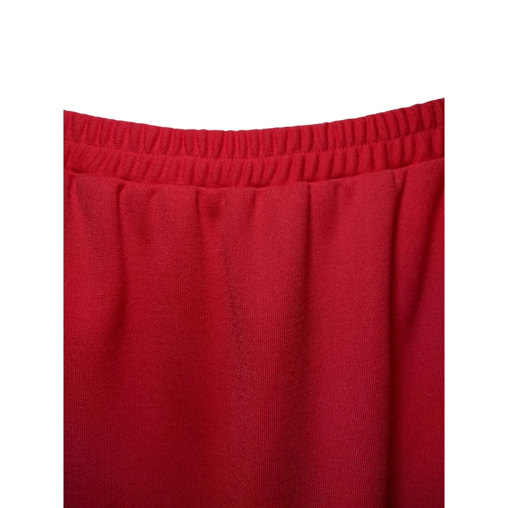 Henry Lee Coordinates Pencil Skirt Pull On Knee Length Pink Womens Size 20W - Image 4