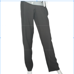 Unbranded Dress Pants Straight Leg Flat Front Trousers Black Womens Size 12R